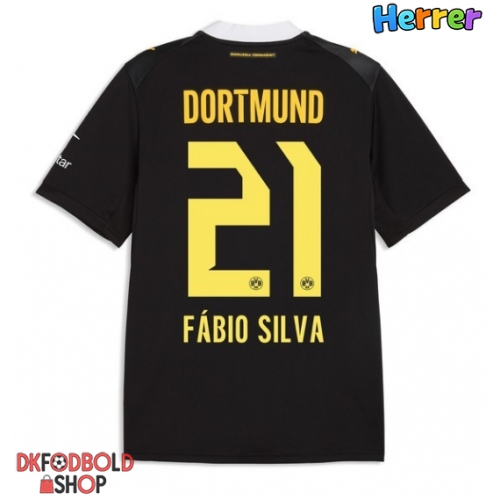 Borussia Dortmund Fabio Silva #21 Udebanetrøje 2026-27 Kort ærmer